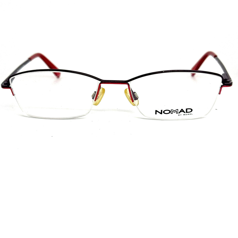 MOREL Nomad 681M Eyeglasses‎ Frames Half Rim 52-17-135 Womens H15336